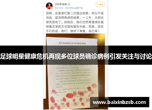 足球明星健康危机再现多位球员确诊病例引发关注与讨论