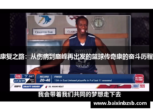 康复之路：从伤病到巅峰再出发的篮球传奇康的奋斗历程